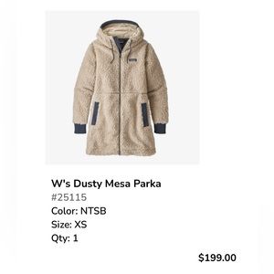 Patagonia Dusty Mesa Parka